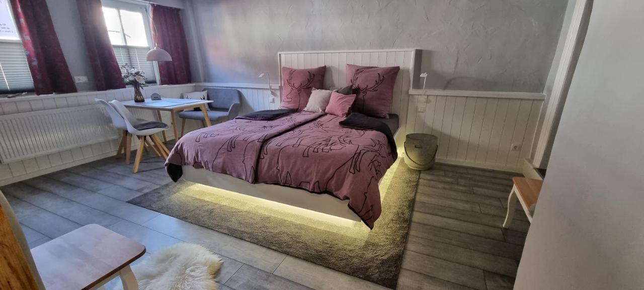 Ferienwohnung Zum Hirschen هرتسبرغ آم هارتس المظهر الخارجي الصورة